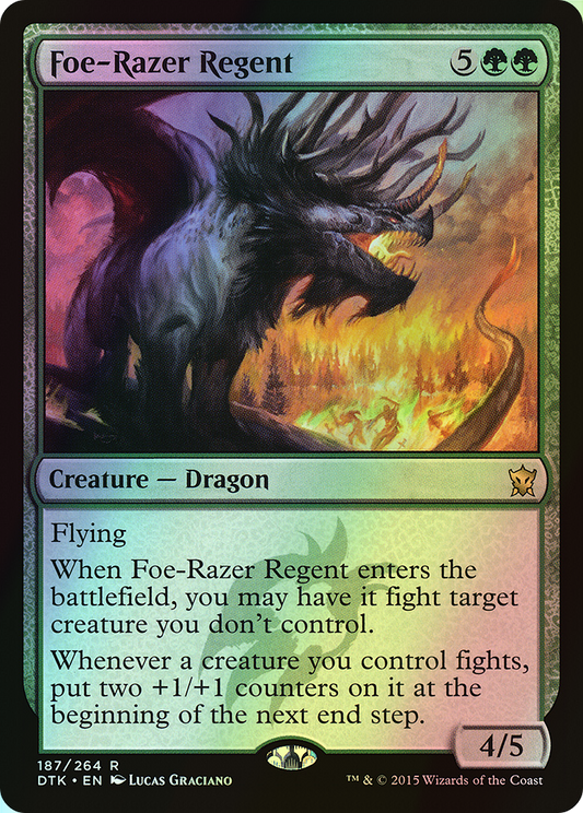 Foe-Razer Regent (DTK) #187 [EN/F] s/o
