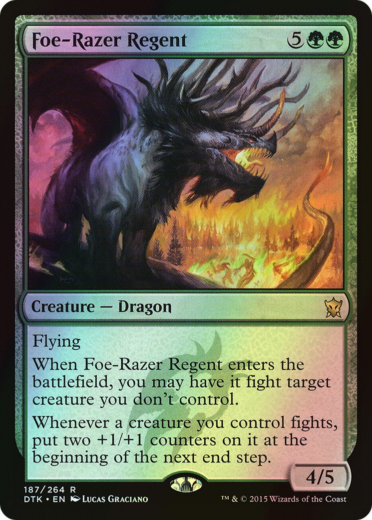 Foe-Razer Regent (DTK) #187 [EN/F] s/o