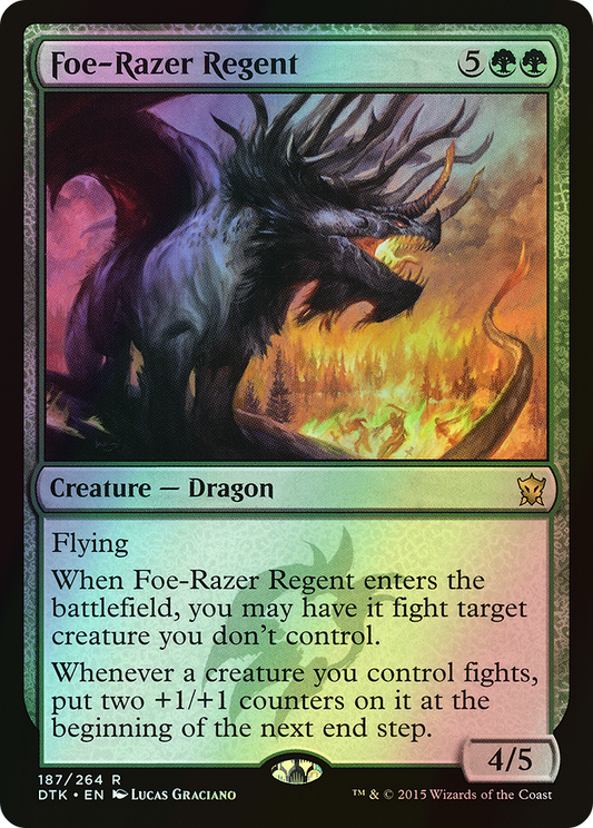 Foe-Razer Regent (DTK) #187 [EN/F] s/o