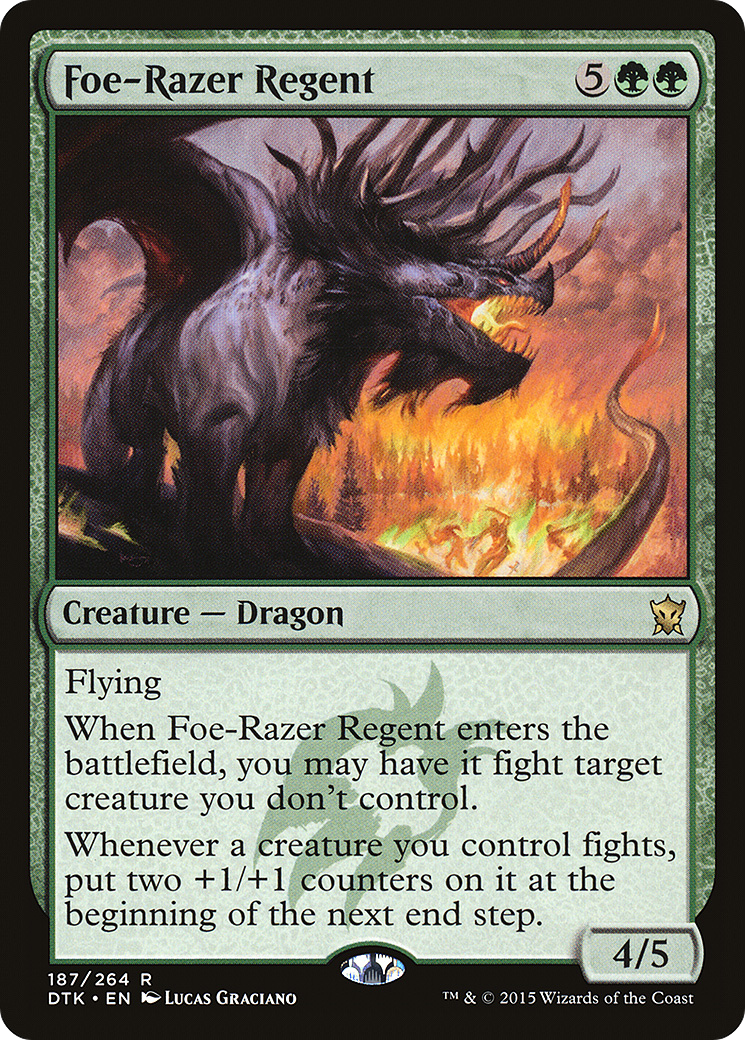 Foe-Razer Regent (DTK) #187 [EN/N]