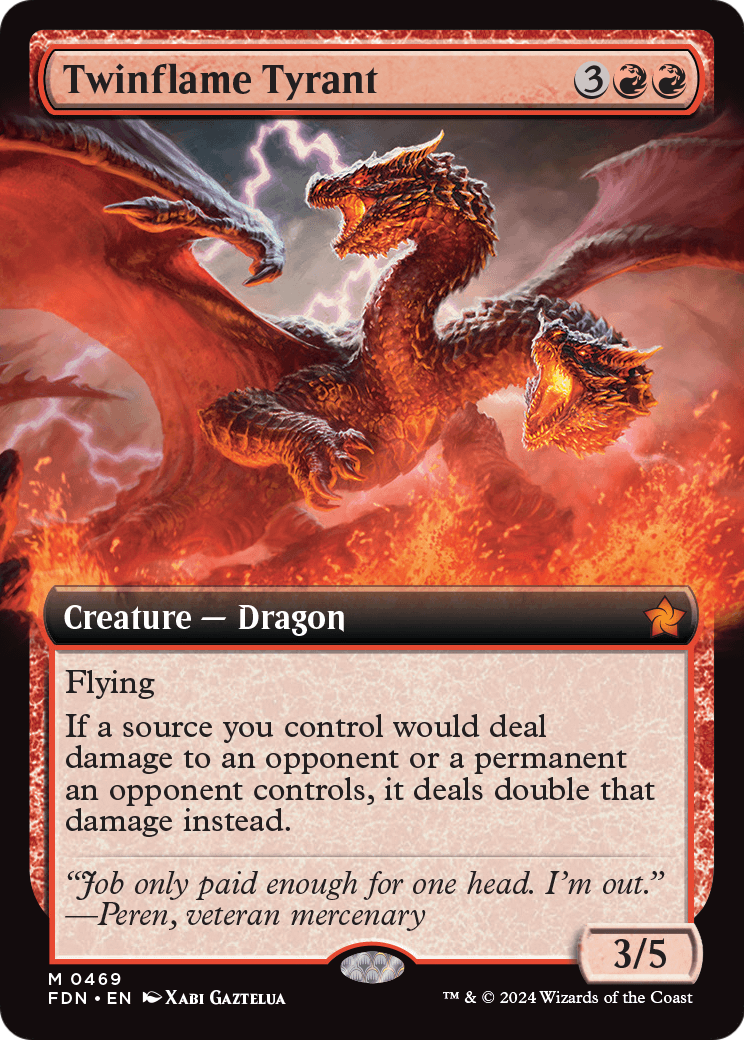 Twinflame Tyrant (FDN) #469 [EN/N]