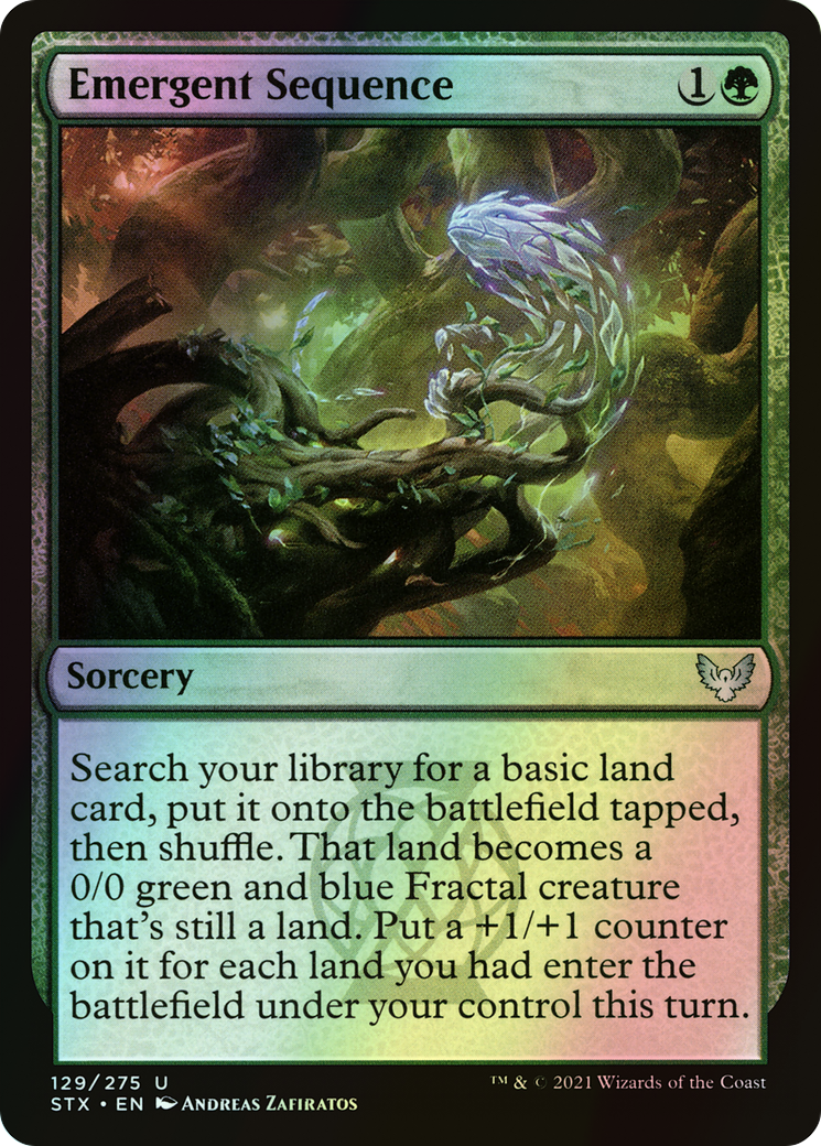 Emergent Sequence (STX) #129 [EN/F]
