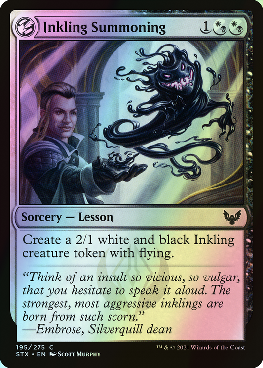 Inkling Summoning (STX) #195 [EN/F]