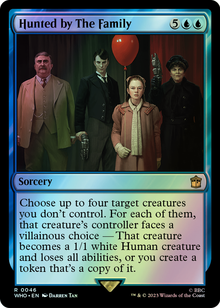 Hunted by The Family (WHO) #46 [EN/F] s/o