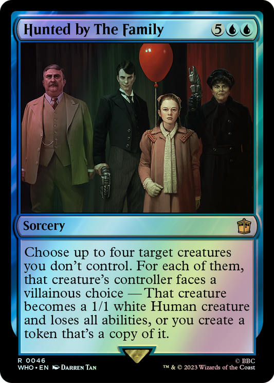 Hunted by The Family (WHO) #46 [EN/F] s/o