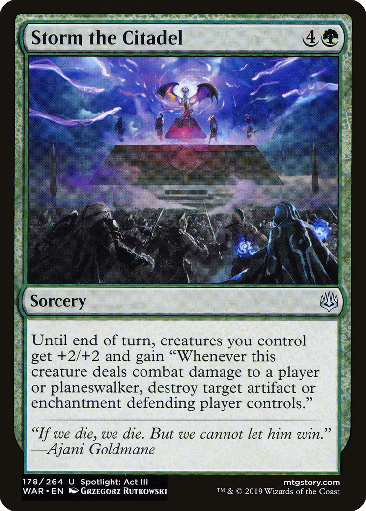 Storm the Citadel (WAR) #178 [EN/N]