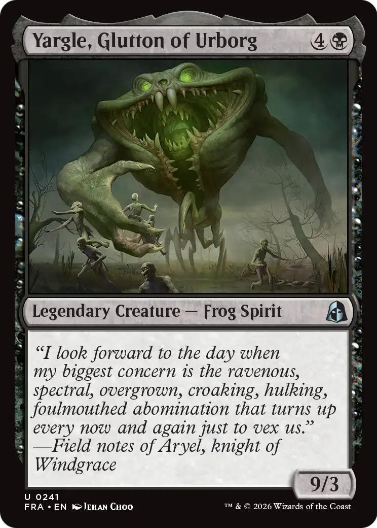 Yargle, Glutton of Urborg (FRA) #241 [EN/N]