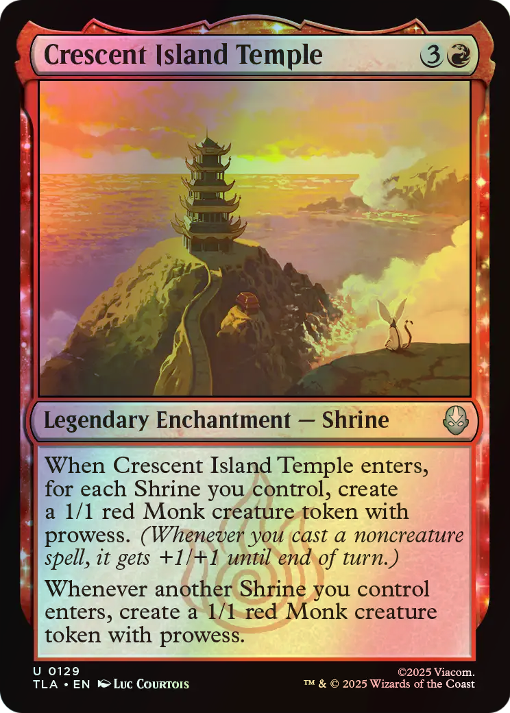 Crescent Island Temple (TLA) #129 [EN/F] s/o