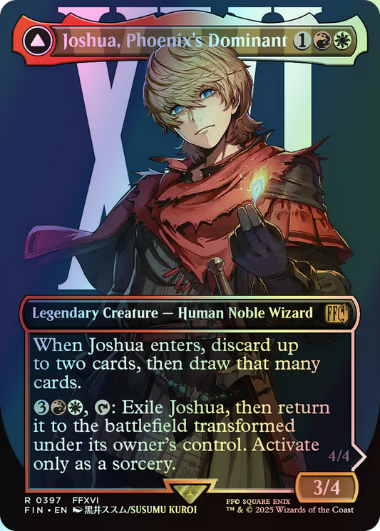 Joshua, Phoenix's Dominant // Phoenix, Warden of Fire (FIN) #397 [EN/F] s/o
