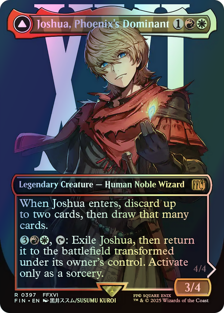Joshua, Phoenix's Dominant // Phoenix, Warden of Fire (FIN) #397 [EN/F] s/o