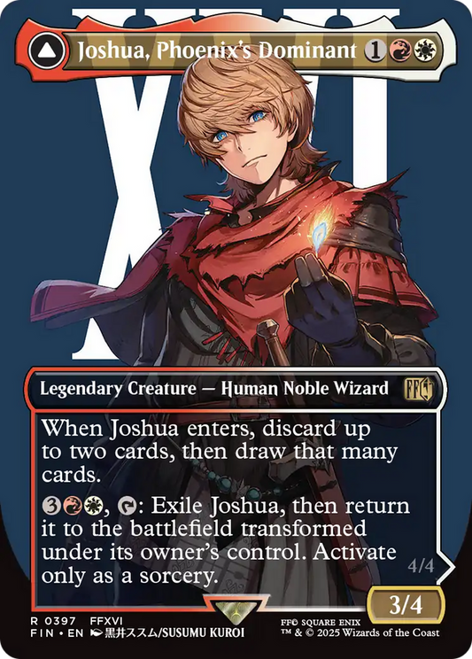Joshua, Phoenix's Dominant // Phoenix, Warden of Fire (FIN) #397 [EN/N] s/o