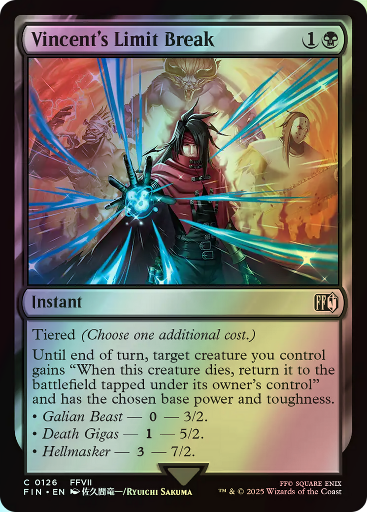 Vincent's Limit Break (FIN) #126 [EN/F] s/o