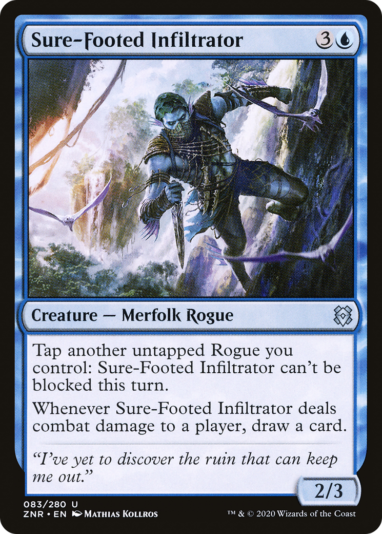 Sure-Footed Infiltrator (ZNR) #83 [EN/N]
