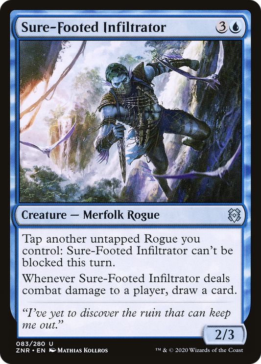Sure-Footed Infiltrator (ZNR) #83 [EN/N]