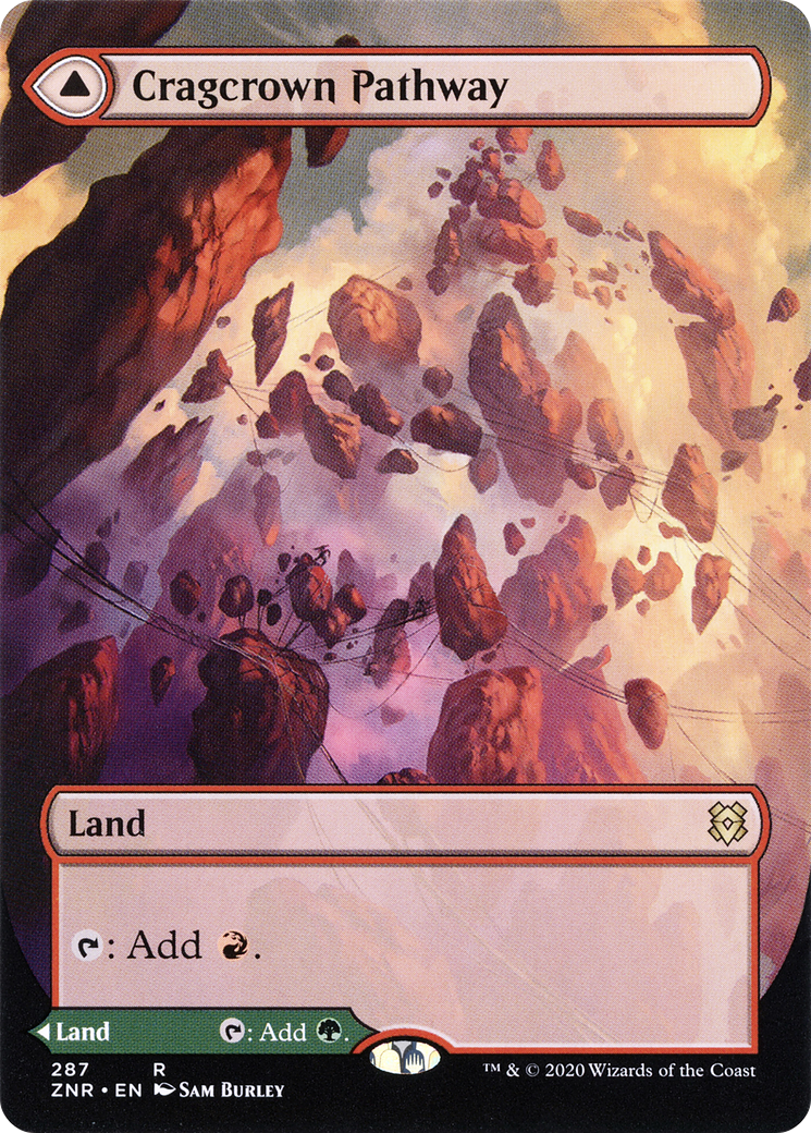 Cragcrown Pathway // Timbercrown Pathway (ZNR) #287 [EN/N] s/o