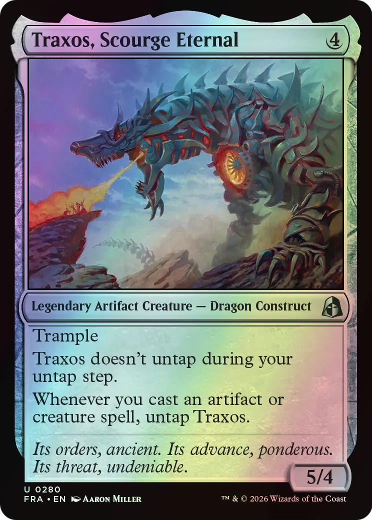 Traxos, Scourge Eternal (FRA) #280 [EN/F]