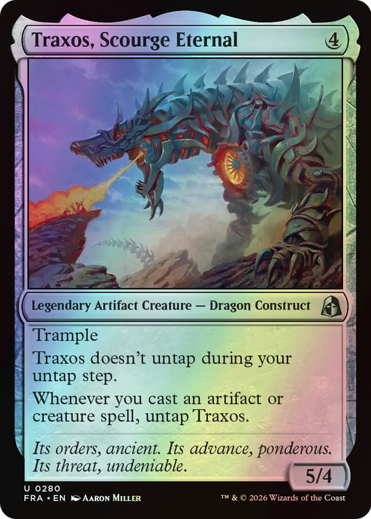 Traxos, Scourge Eternal (FRA) #280 [EN/F]