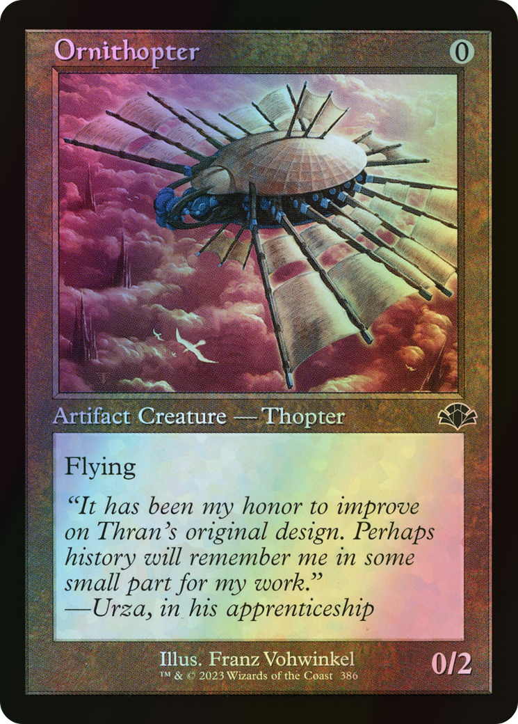 Ornithopter (DMR) #386 [EN/F] s/o