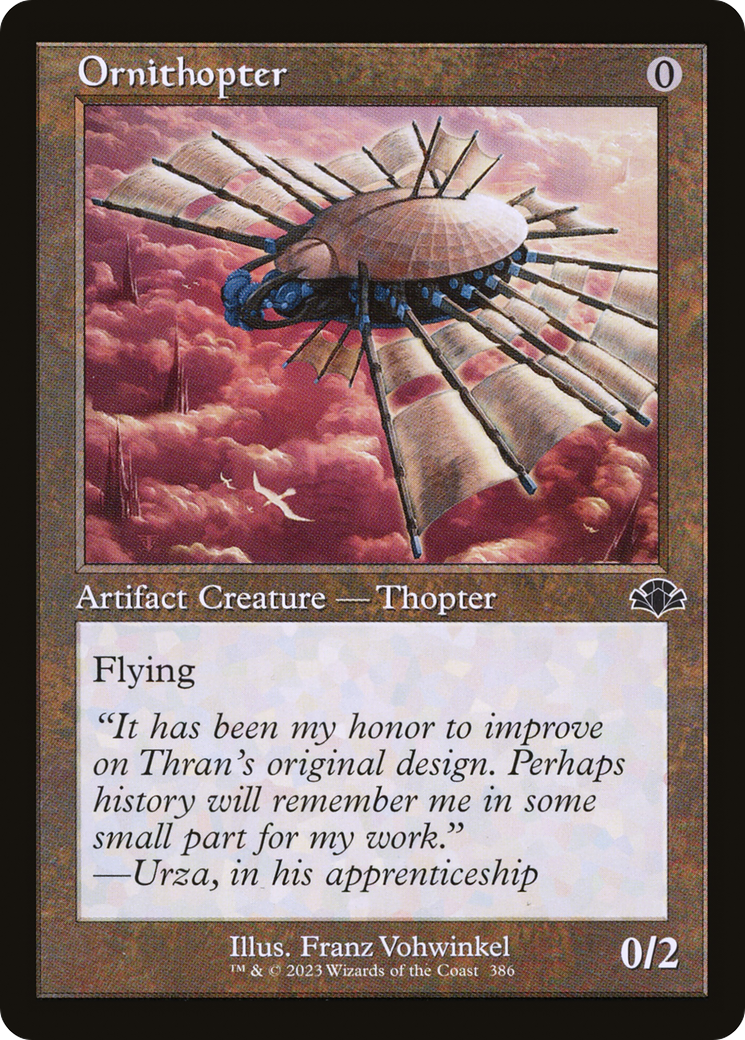 Ornithopter (DMR) #386 [EN/N] s/o