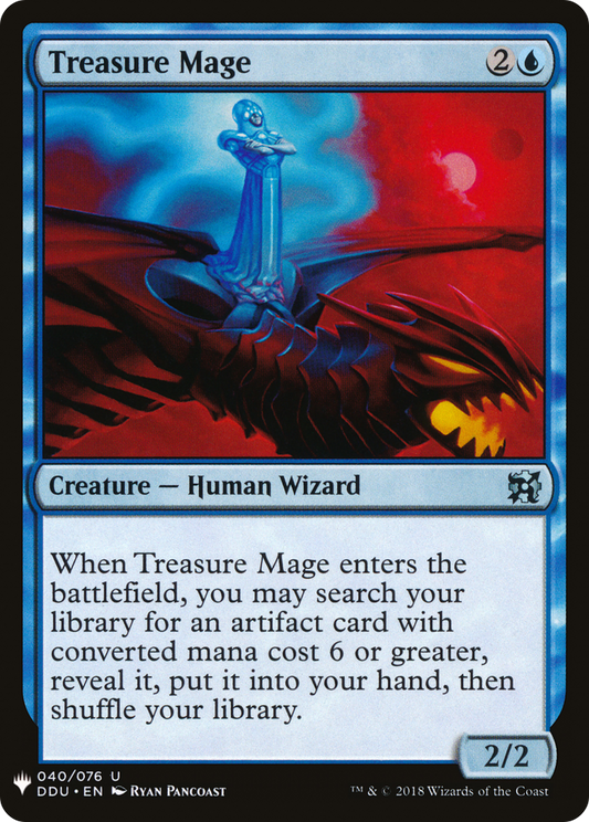 Treasure Mage (PLST) #DDU-40 [EN/N] s/o