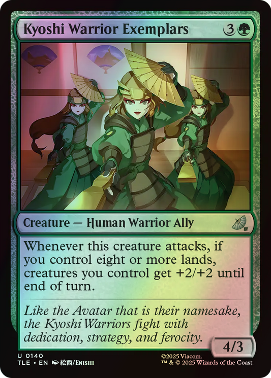 Kyoshi Warrior Exemplars (TLE) #140 [EN/F]