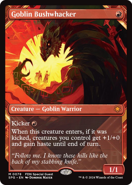 Goblin Bushwhacker (SPG) #78 [EN/N]
