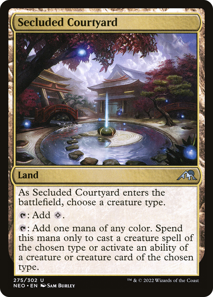 Secluded Courtyard (NEO) #275 [EN/N] s/o