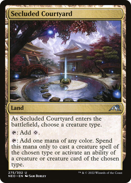 Secluded Courtyard (NEO) #275 [EN/N] s/o