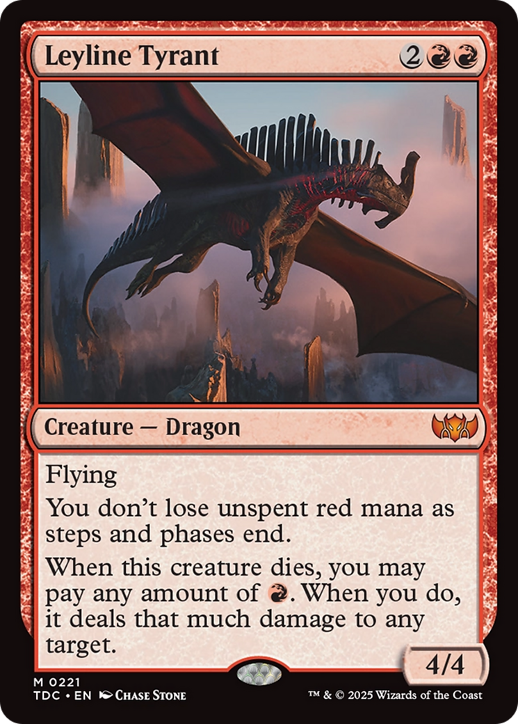 Leyline Tyrant (TDC) #221 [EN/N]