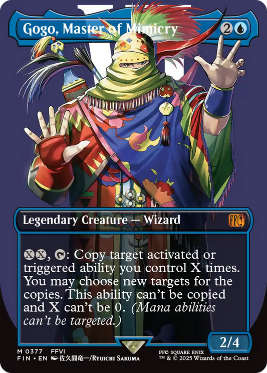 Gogo, Master of Mimicry (FIN) #377 [EN/N] s/o
