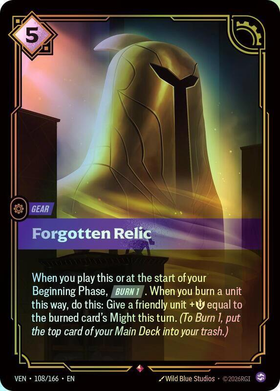 Forgotten Relic (VEN) #108 [EN/F]