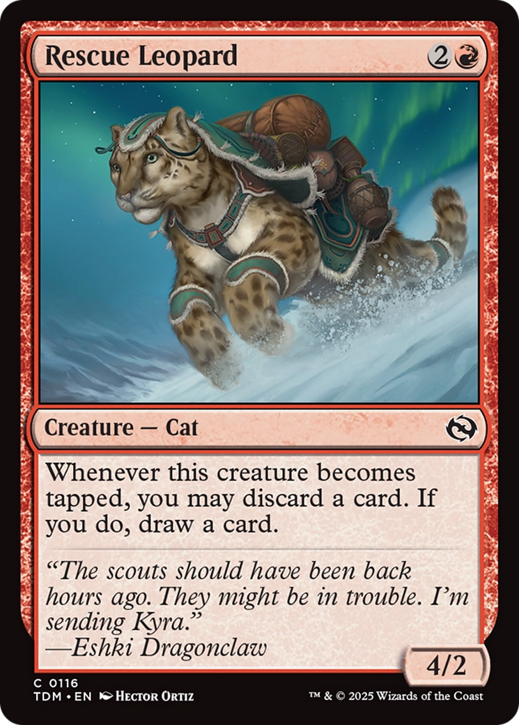 Rescue Leopard (TDM) #116 [EN/N]