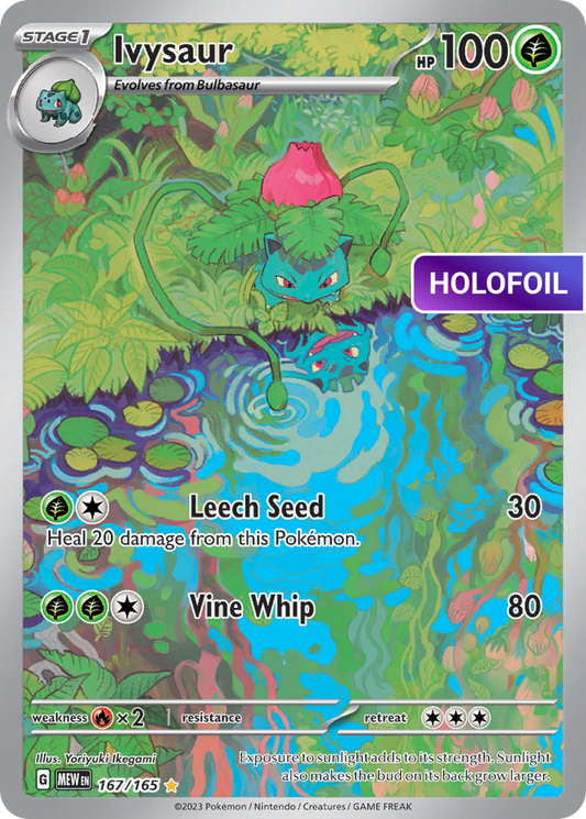 Ivysaur - 167/165 (MEW) #167 [EN/H]