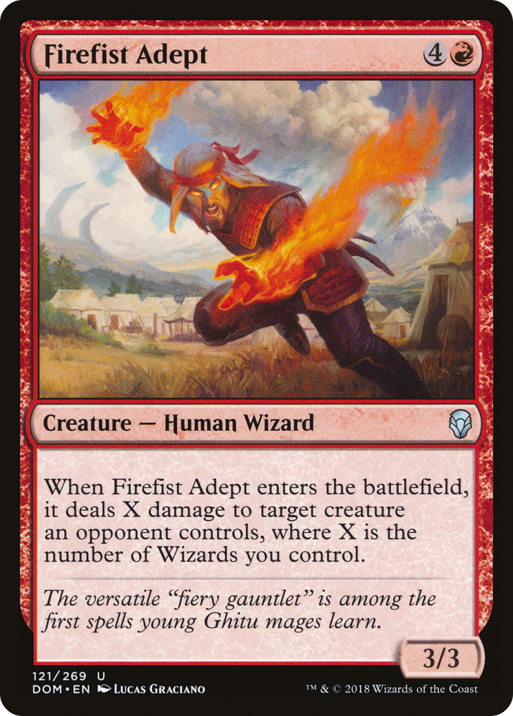 Firefist Adept (DOM) #121 [EN/N]