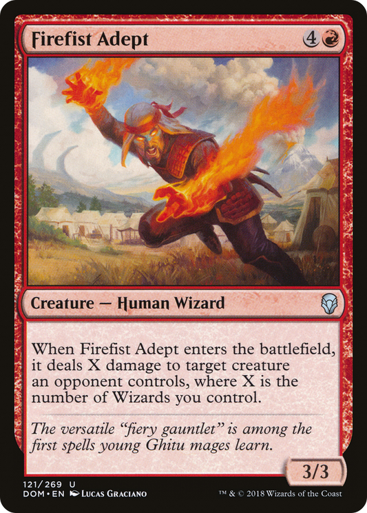 Firefist Adept (DOM) #121 [EN/N]