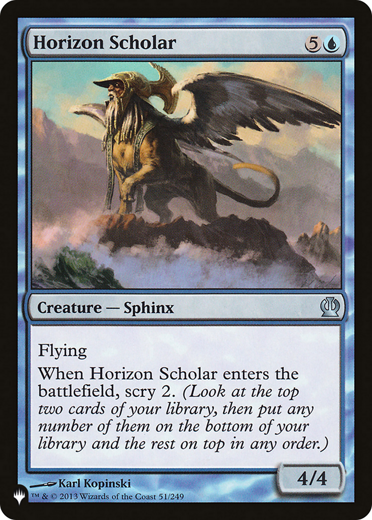 Horizon Scholar (PLST) #THS-51 [EN/N]