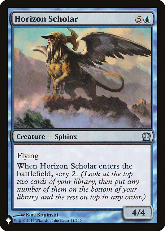 Horizon Scholar (PLST) #THS-51 [EN/N]