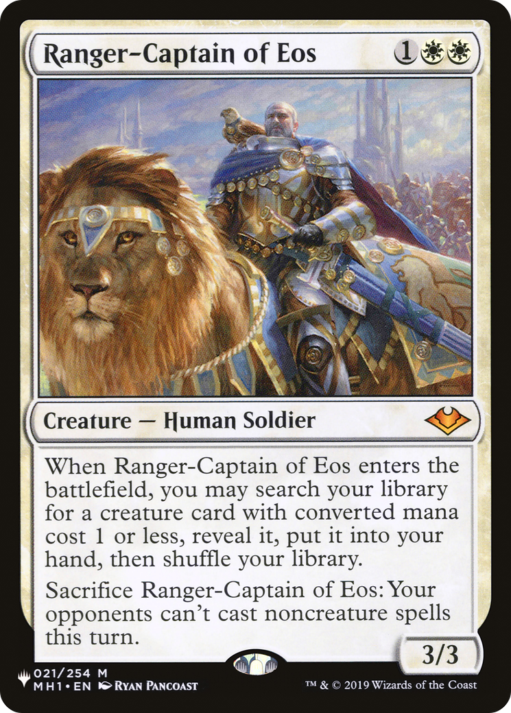 Ranger-Captain of Eos (PLST) #MH1-21 [EN/N] s/o