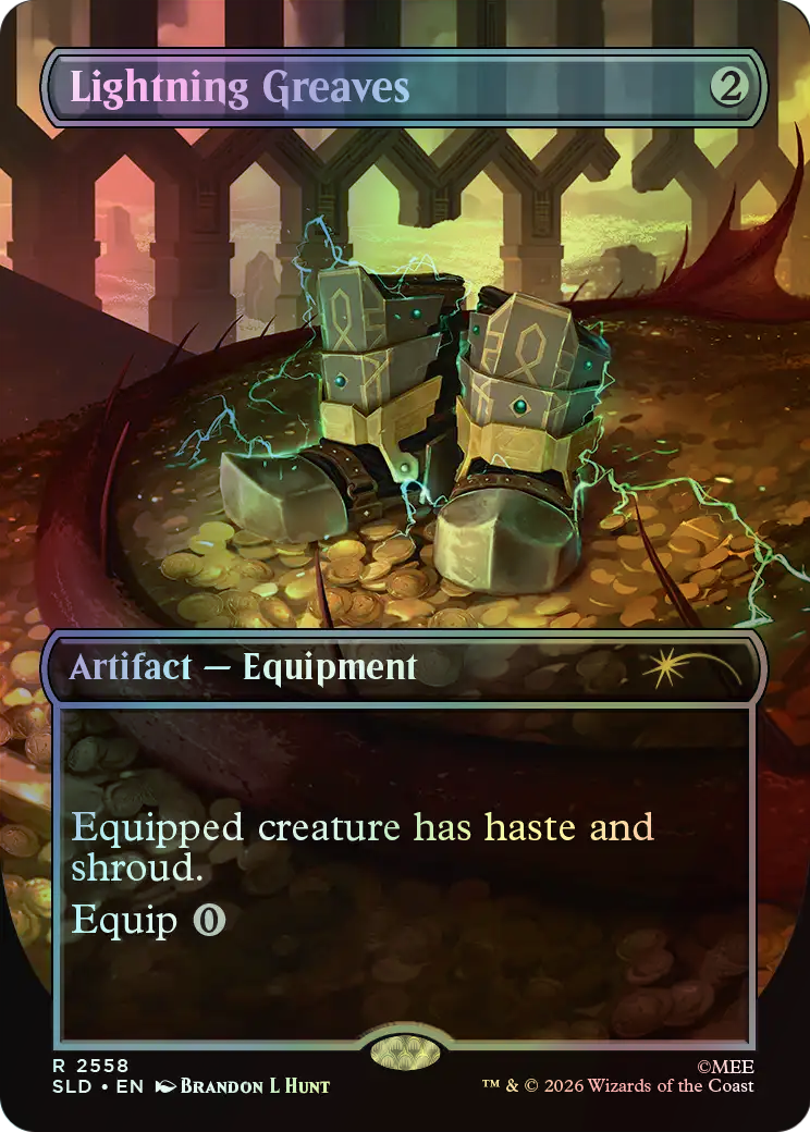 Lightning Greaves (SLD) #2558 [EN/F]