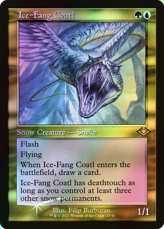 Ice-Fang Coatl (H1R) #27 [EN/F]