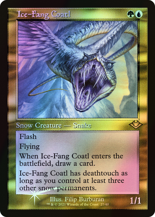 Ice-Fang Coatl (H1R) #27 [EN/F]