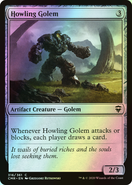 Howling Golem (CMR) #316 [EN/F]