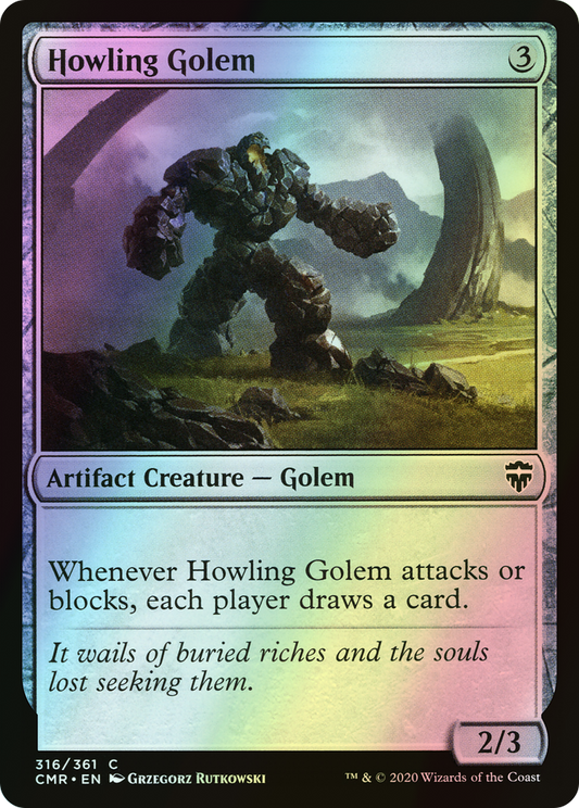 Howling Golem (CMR) #316 [EN/F]