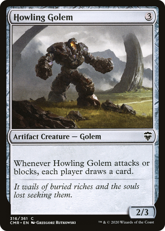 Howling Golem (CMR) #316 [EN/N]