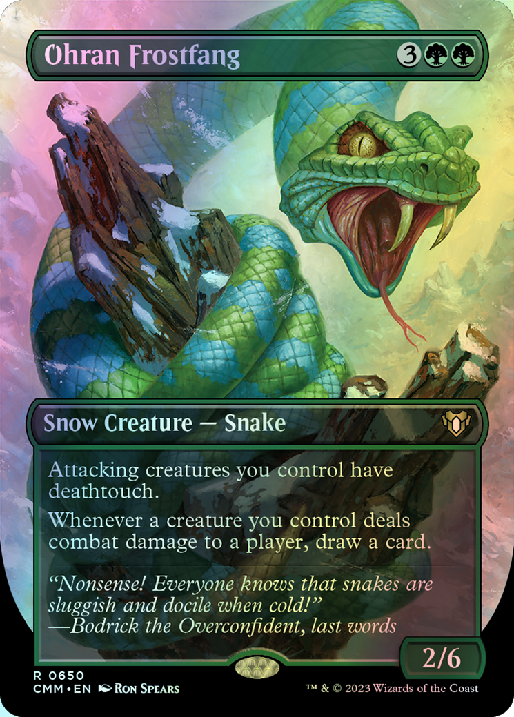 Ohran Frostfang (CMM) #650 [EN/F] s/o