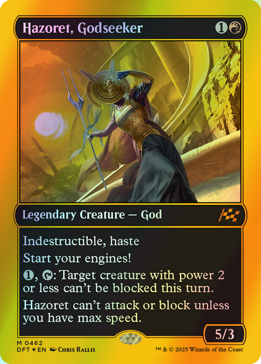 Hazoret, Godseeker - Firstplace Foil (DFT) #462 [EN/F] s/o