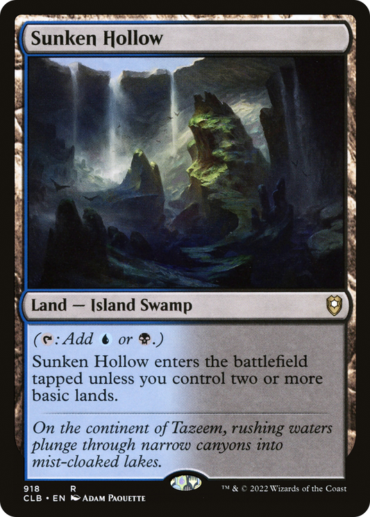 Sunken Hollow (CLB) #918 [EN/N] s/o