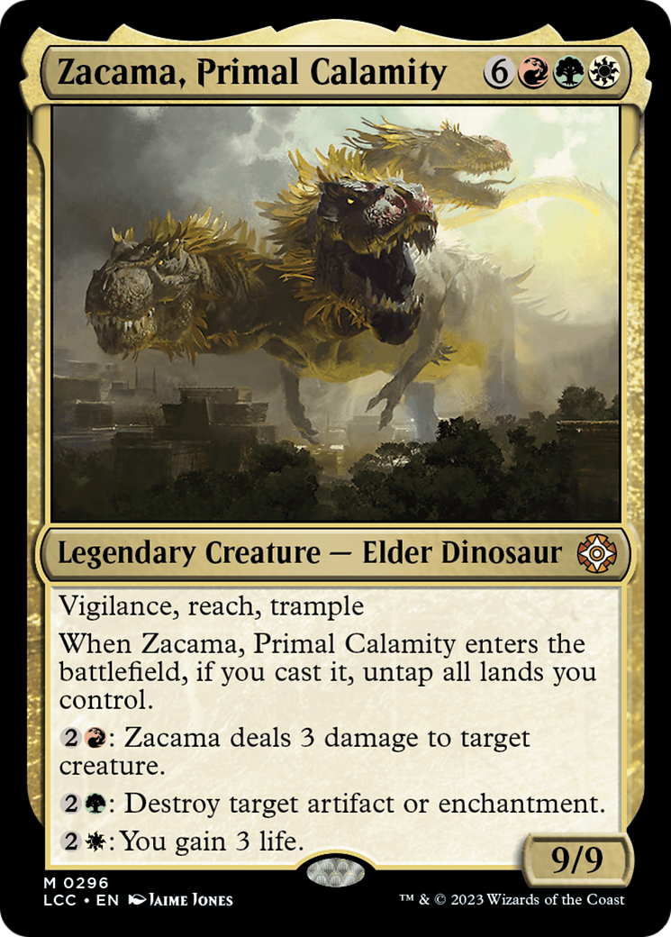 Zacama, Primal Calamity (LCC) #296 [EN/N] s/o