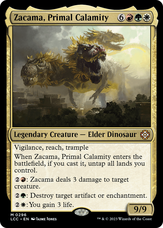 Zacama, Primal Calamity (LCC) #296 [EN/N] s/o