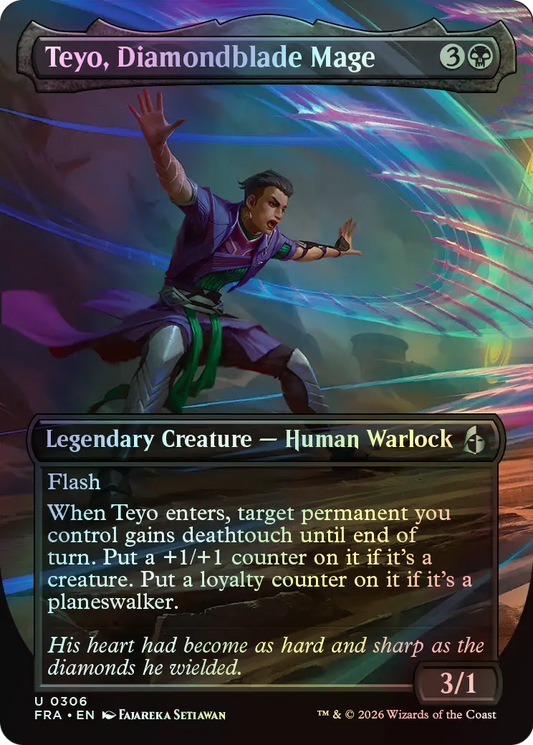 Teyo, Diamondblade Mage (FRA) #306 [EN/F]